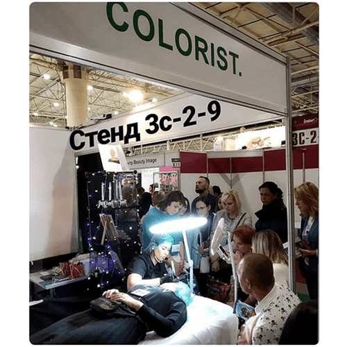 Перекриття. Показовий МК на унікальних мінеральних пігмертах COLORIST Волкової Л.В. в рамках виставки interCHARM-2019р.